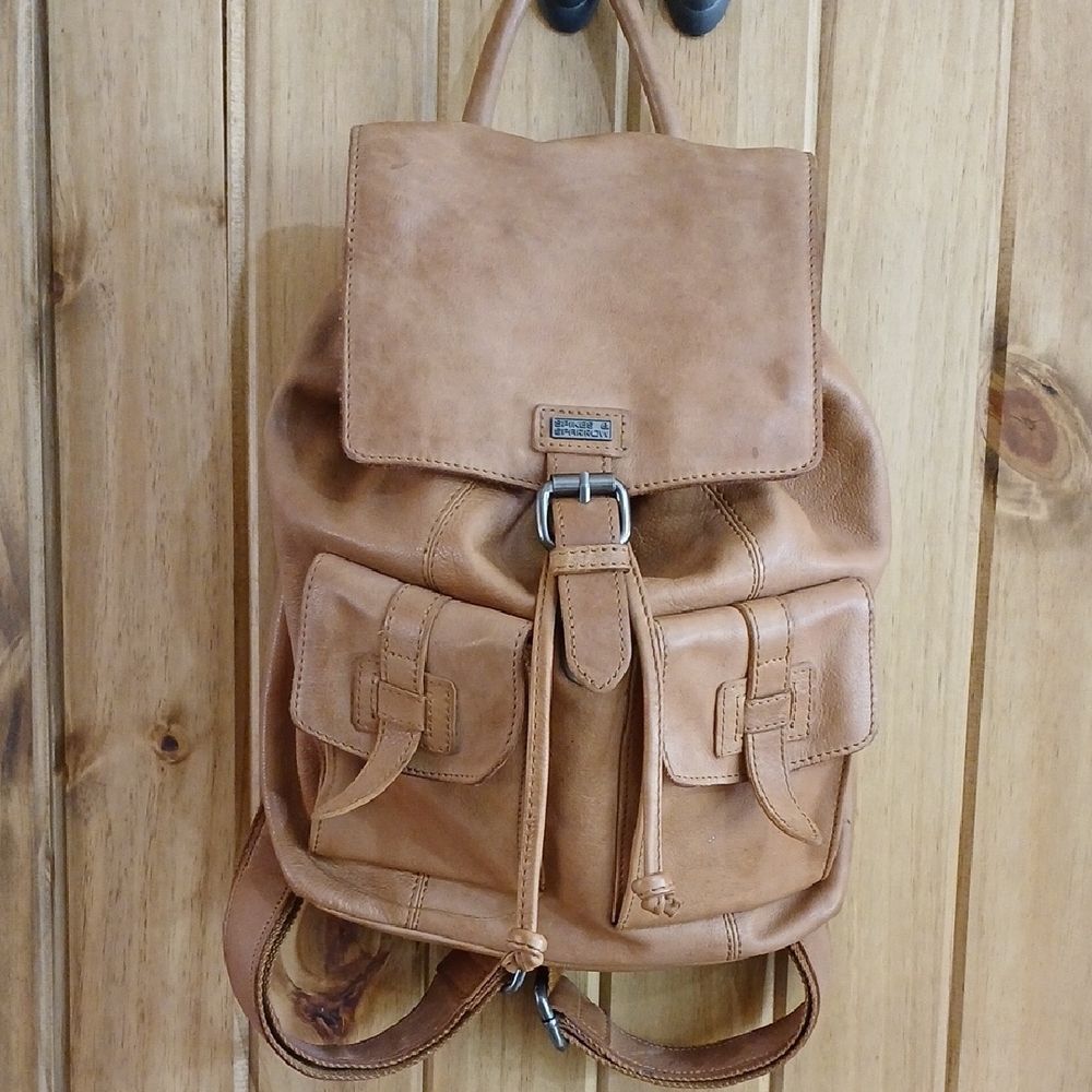 Spikes & Sparrow Leather Backpack